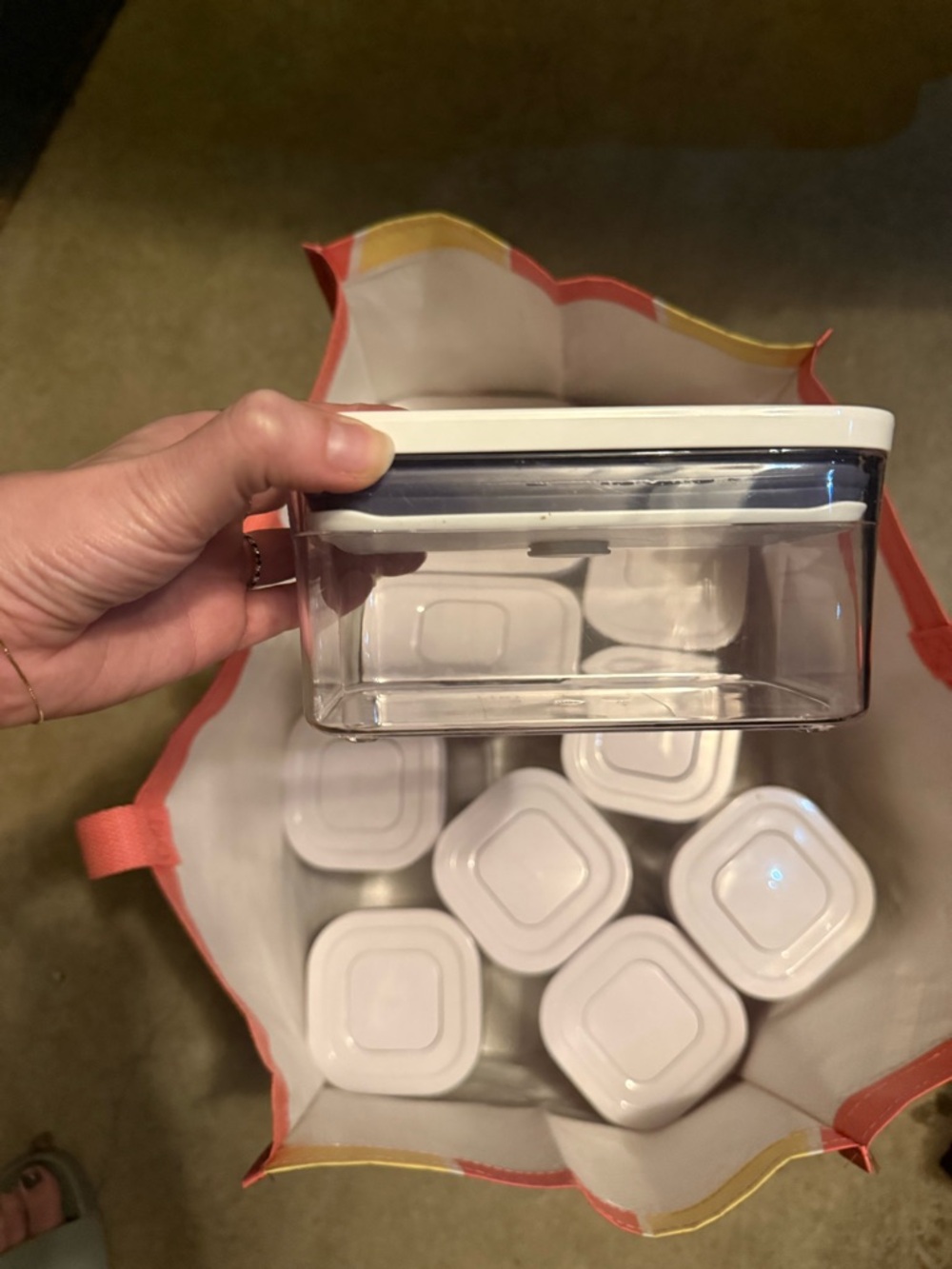 Set of OXO Food Storage Containers - 10 total - Picture 2 of 4